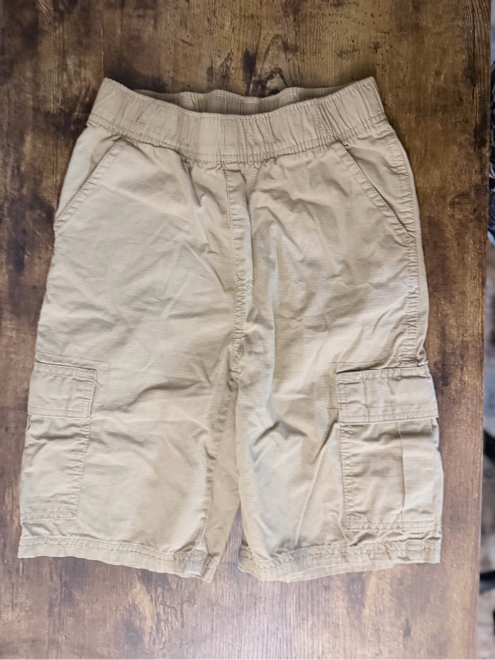 Place Boys Tan Cargo Shorts
